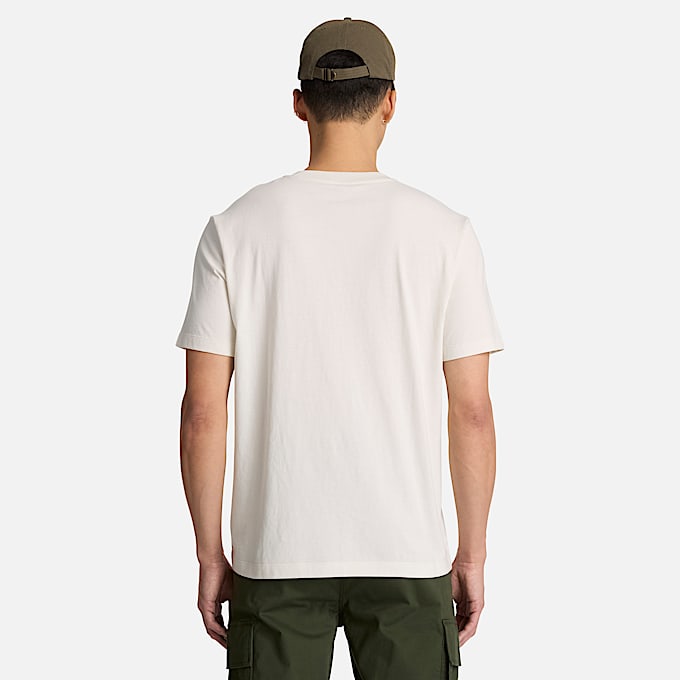 Mens Tree Graphic TShirt TBL Vintage White ALT8