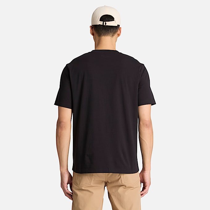 Mens Tree Graphic TShirt TBL Black ALT8