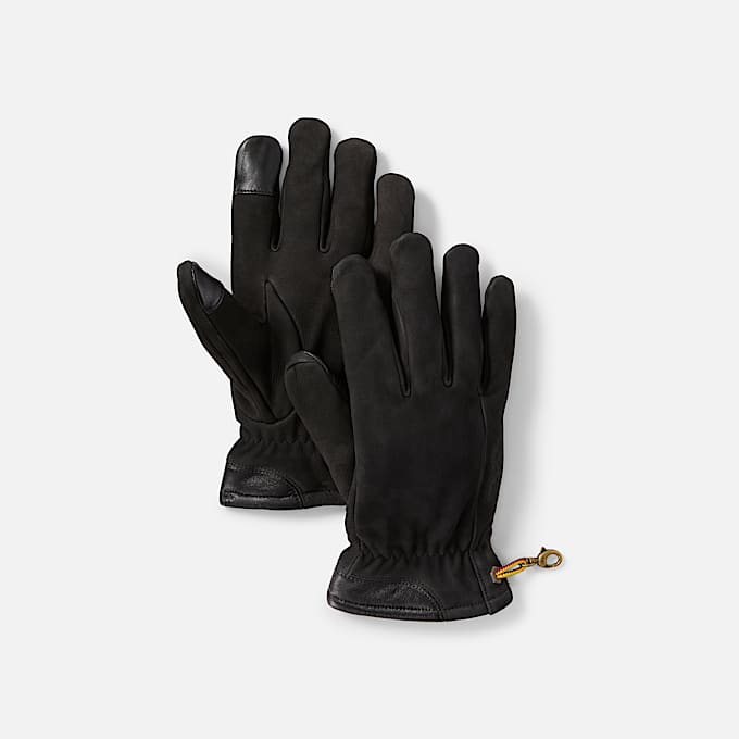 Mens Winter Hill Leather Glove TBL Black HERO