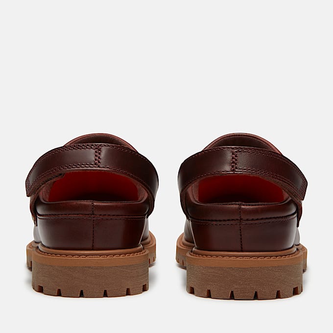 Womens Timberland Premium Convertible Clog TBL Burgundy FullGrain ALT5