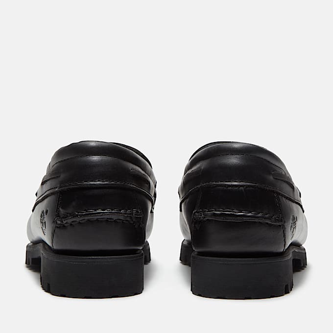Mocasines Authentic Kiltie de Timberland para Mujer TBL Piel de grano entero negro ALT5