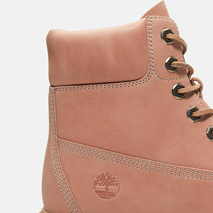 Womens Stone Street Platform 6Inch Boot TBL Light Pink FullGrain ALT7