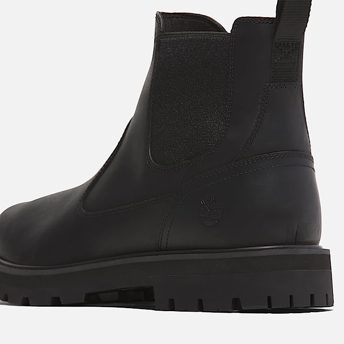 Mens Britton Road Chelsea Boot TBL Black FullGrain ALT7