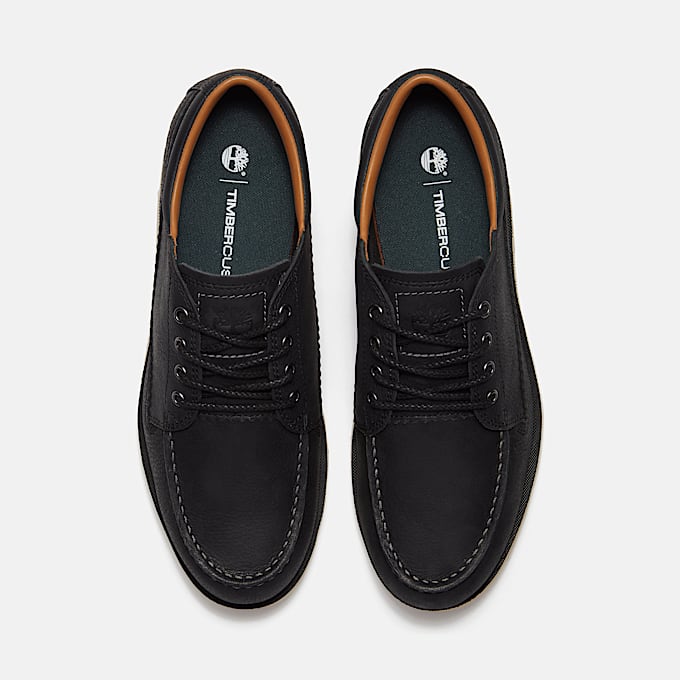 Zapatos Britton Mills para Hombre TBL Piel de grano entero negro ALT2