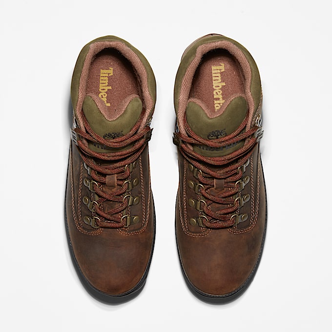 Mens Euro Hiker Leather Boot TBL Brown ALT2