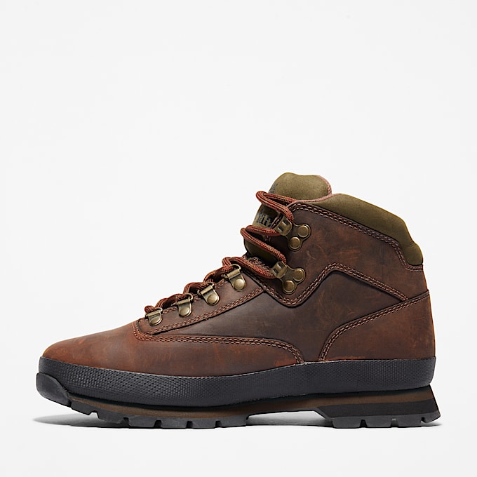 Mens Euro Hiker Leather Boot TBL Brown ALT6
