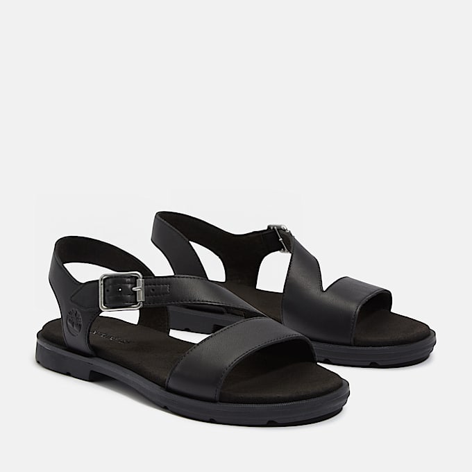Womens Calista Bay Backstrap Sandal TBL Black FullGrain ALT4