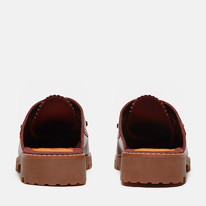 Womens Timberland Authentic Mule TBL Burgundy FullGrain ALT5