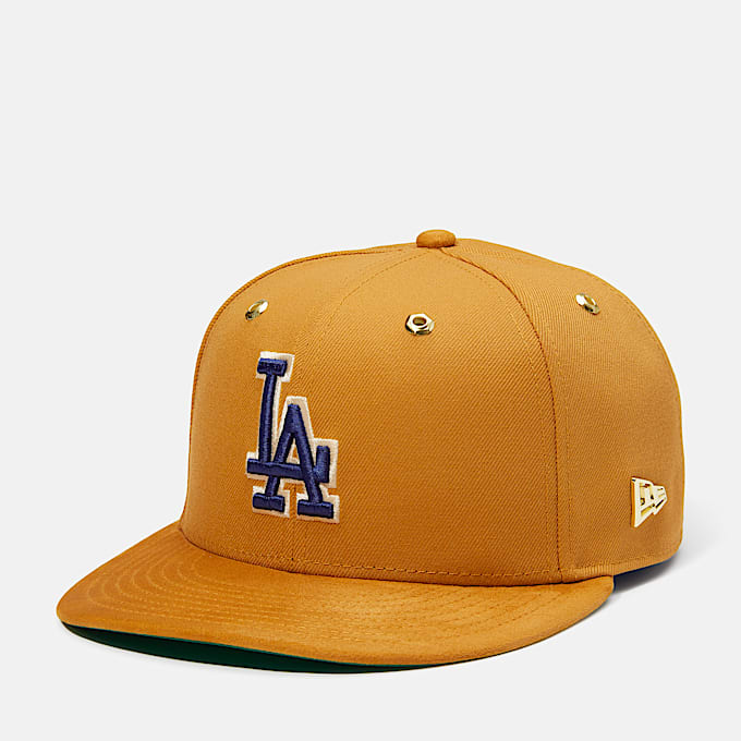 Timberland x New Era Dodgers Fitted Baseball Cap TBL Wheat Dodgers HERO