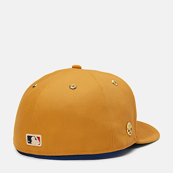 Timberland x New Era Braves Fitted Baseball Cap TBL Wheat Braves ALT1