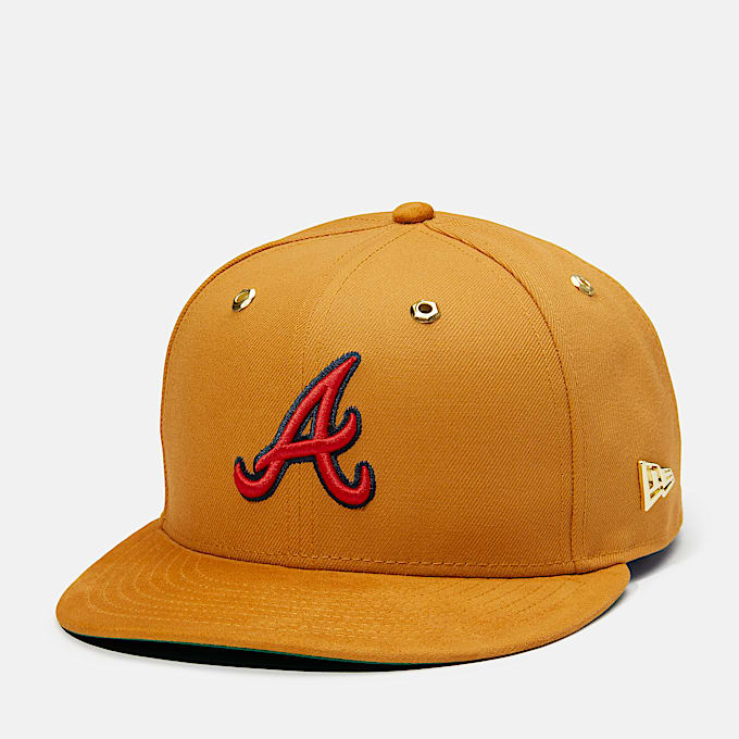 Timberland x New Era Braves Fitted Baseball Cap TBL Wheat Braves HERO