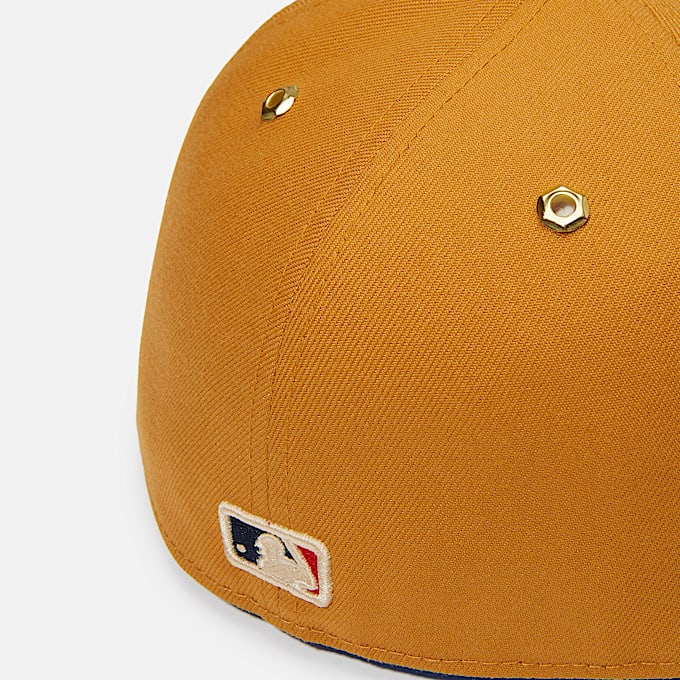 Timberland x New Era Braves Fitted Baseball Cap TBL Wheat Braves ALT3