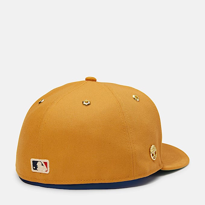 Timberland x New Era Red Sox Fitted Baseball Cap TBL Wheat Red Sox ALT1