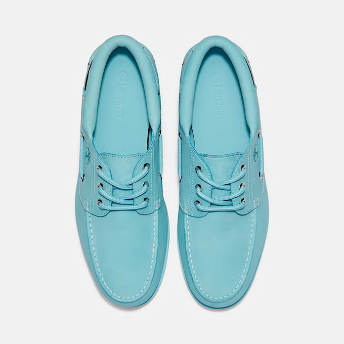 Timberland x Jacquemus Authentic Boat Shoe TBL Aqua Nubuck ALT2