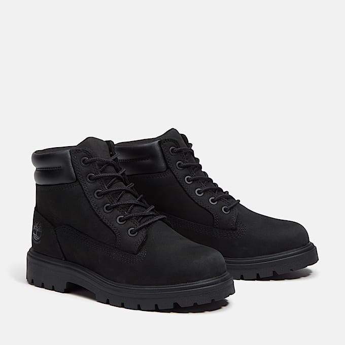 Toddler Auburn Falls Waterproof Boot TBL Black Nubuck ALT4