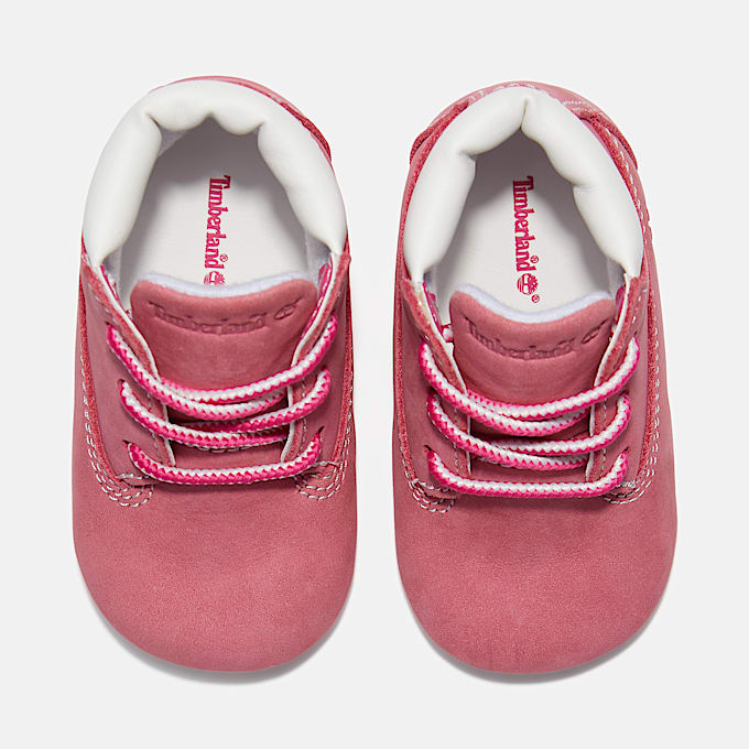 Bottine pour bbs TBL Nubuck rose moyen ALT2