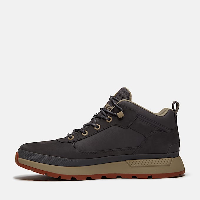 Chaussure sport Field Trekker pour hommes TBL Nubuck gris foncBrun mifonc ALT6