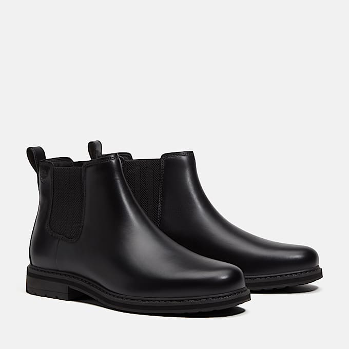 Mens Stormbucks Chelsea Boot TBL Black FullGrain ALT4