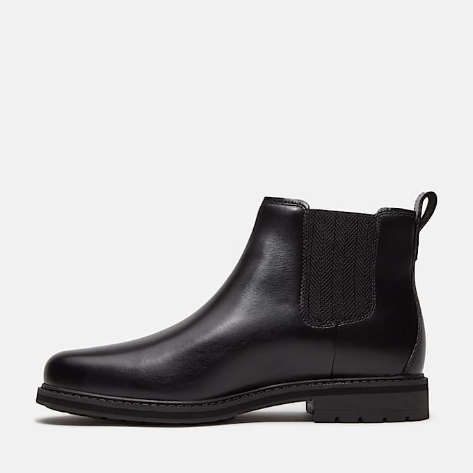 Mens Stormbucks Chelsea Boot TBL Black FullGrain ALT6