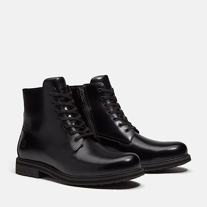 Mens Stormbucks Waterproof Boot TBL Black FullGrain ALT4