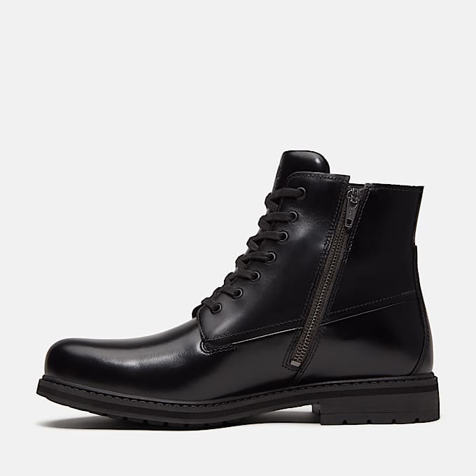 Mens Stormbucks Waterproof Boot TBL Black FullGrain ALT6