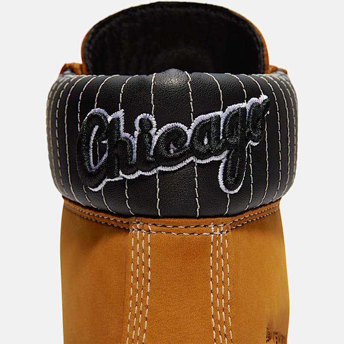 Mens Timberland x New Era White Sox 6Inch Waterproof Boot TBL Wheat White Sox ALT9