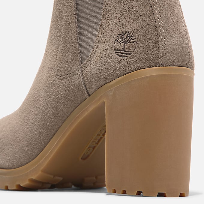 Womens Allington Mid Chelsea Boot TBL Taupe Suede ALT7