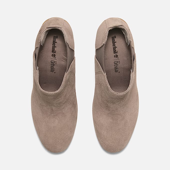 Womens Allington Mid Chelsea Boot TBL Taupe Suede ALT2