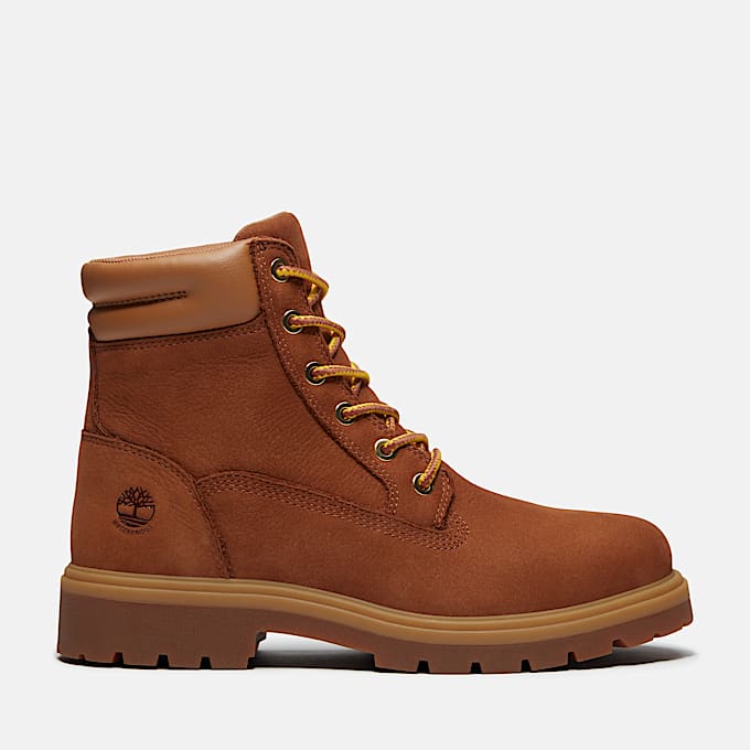 Womens Auburn Falls 6Inch Waterproof Boot TBL Rust Nubuck HERO