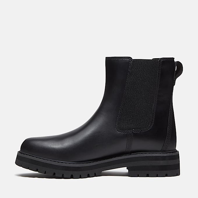 Bottine cambre Britton Drive pour femmes TBL Cuir pleine fleur noir ALT6