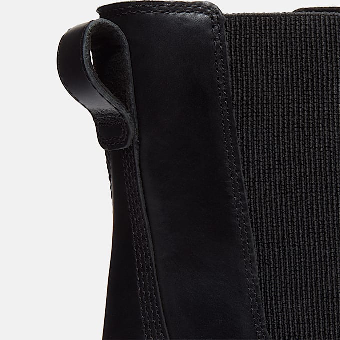 Bottine cambre Britton Drive pour femmes TBL Cuir pleine fleur noir ALT7
