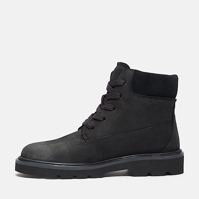Womens Rowan Way 6Inch Boot TBL Black Nubuck ALT6
