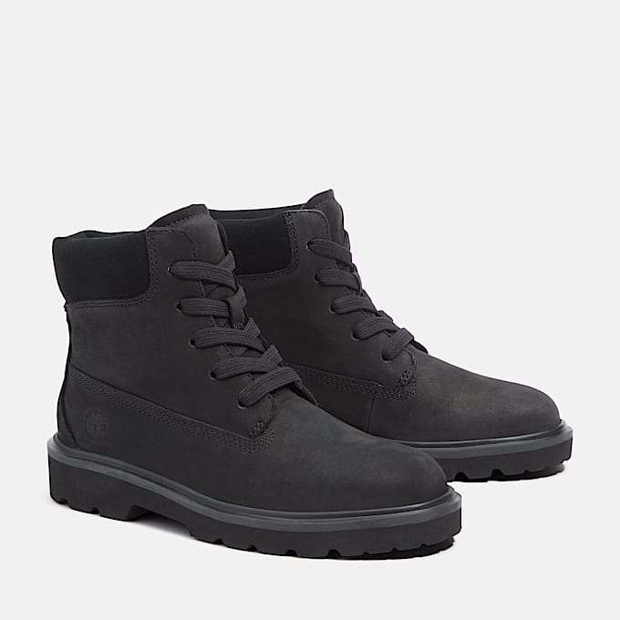 Womens Rowan Way 6Inch Boot TBL Black Nubuck ALT4