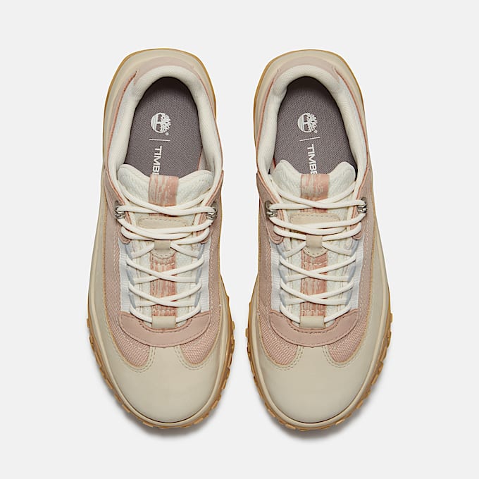 Chaussure sport impermable TimberCush Motion 7 pour femmes TBL Nubuck beige clair ALT2