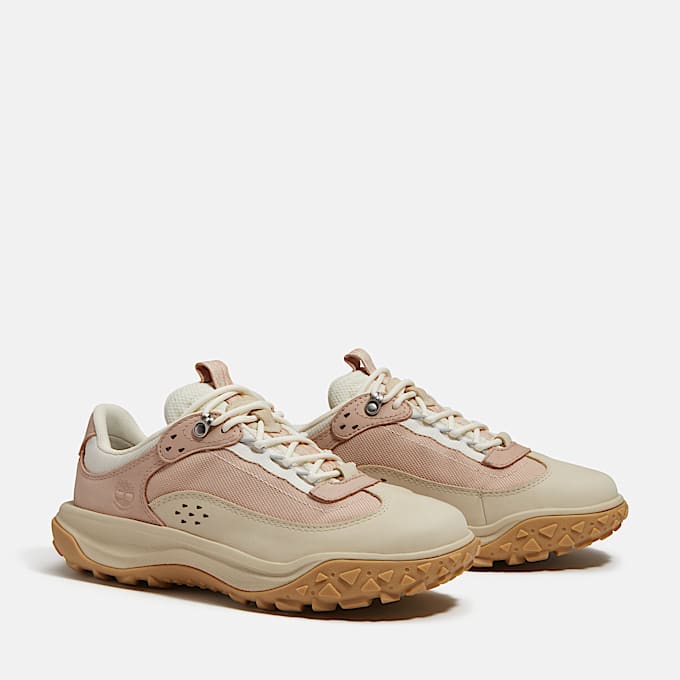 Chaussure sport impermable TimberCush Motion 7 pour femmes TBL Nubuck beige clair ALT4