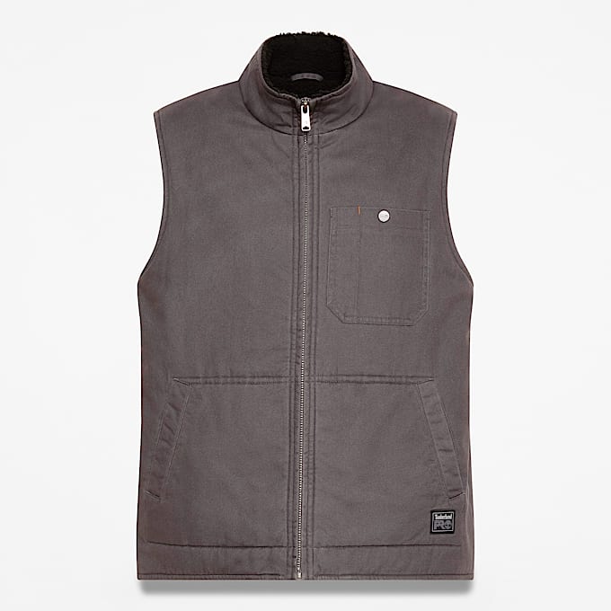 Chaleco de sarga con forro de polar Timberland PRO para Hombre TBL Asfalto HERO