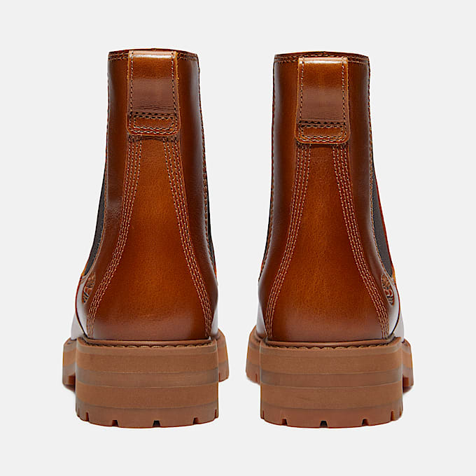 Womens Britton Drive Chelsea Boot TBL Medium Brown FullGrain ALT5
