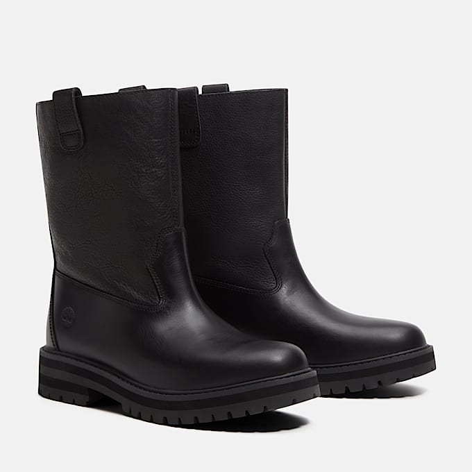 Womens Britton Drive PullOn Boot TBL Black FullGrain ALT4