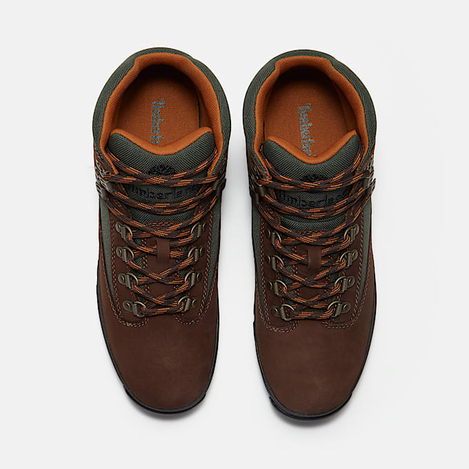 Mens Euro Hiker TBL Dark Brown Nubuck ALT2