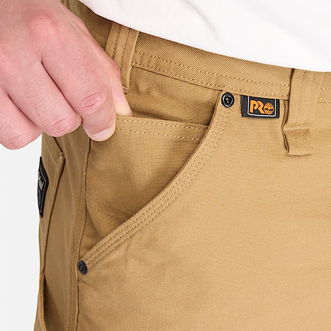 Mens Timberland PRO Canvas Work Pant TBL Dark Wheat ALT4