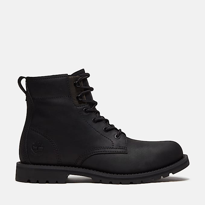 Mens Britton Mills Waterproof Boot TBL Blackout FullGrain HERO