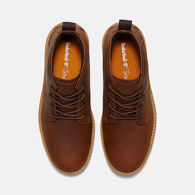 Mens Britton Falls Waterproof Chukka Boot TBL Medium Brown FullGrain ALT2