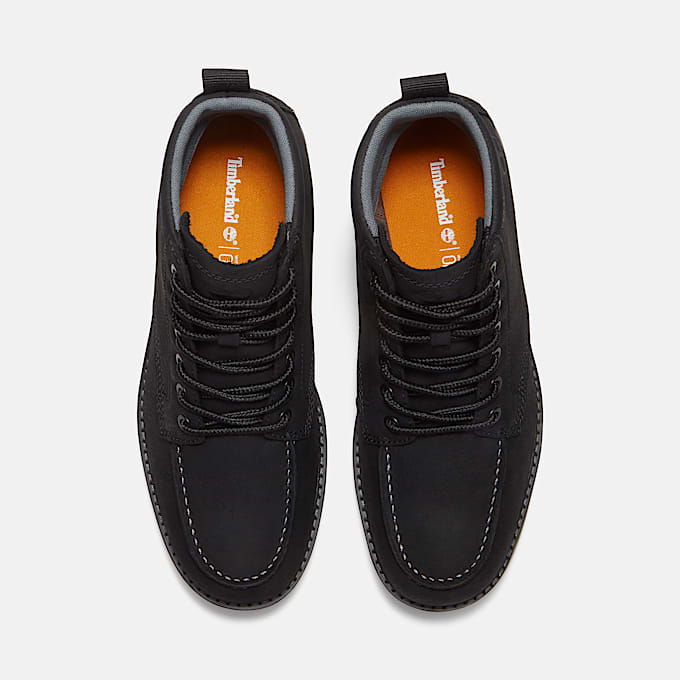 Mens Redwood Edge Mid Boot TBL Black Nubuck ALT2
