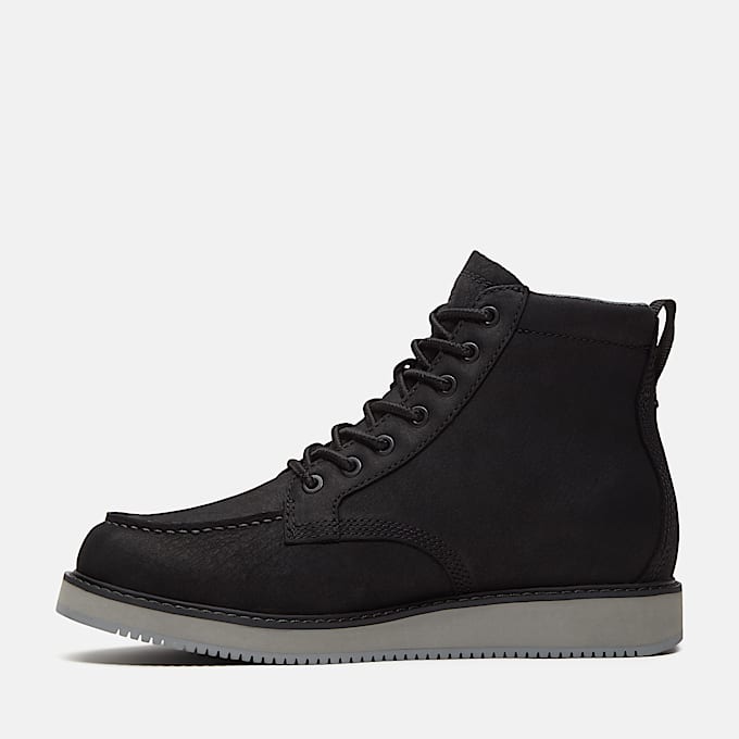Mens Redwood Edge Mid Boot TBL Black Nubuck ALT6
