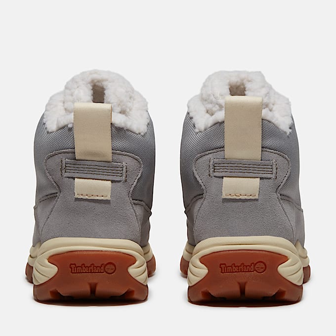 Botas impermeables White Ledge Mid para Mujer TBL Gamuza gris claro ALT5