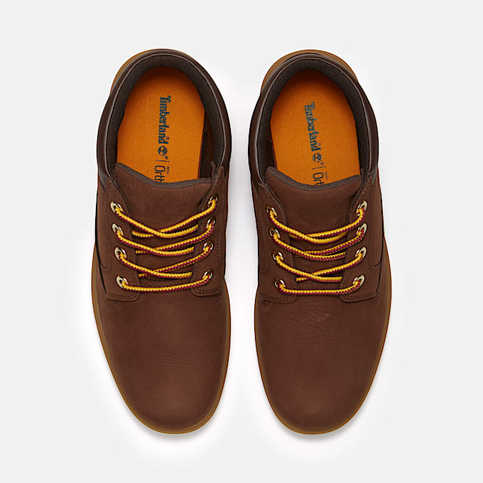 Mens Auburn Falls Waterproof Chukka Boot TBL Dark Brown Nubuck ALT2