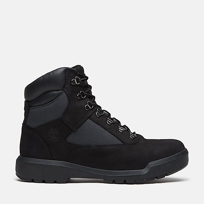 Mens ReEngineered Waterproof Mid Field Boot TBL Black Nubuck HERO