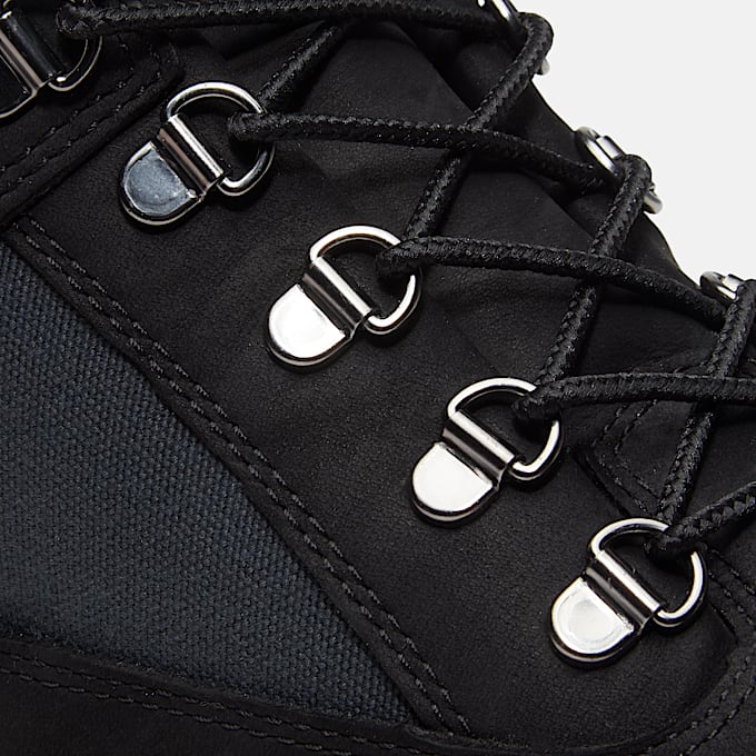 Mens ReEngineered Waterproof Mid Field Boot TBL Black Nubuck ALT7