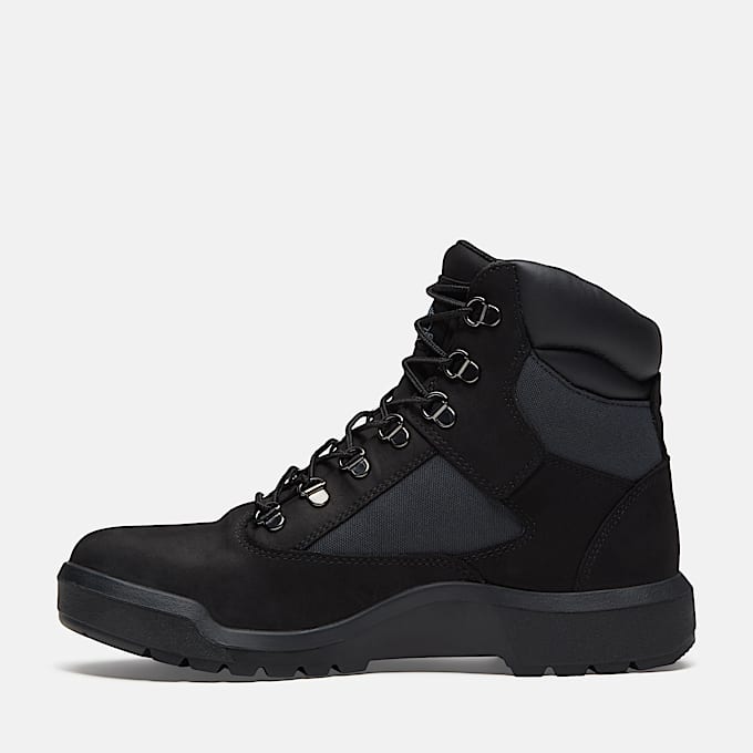 Mens ReEngineered Waterproof Mid Field Boot TBL Black Nubuck ALT6