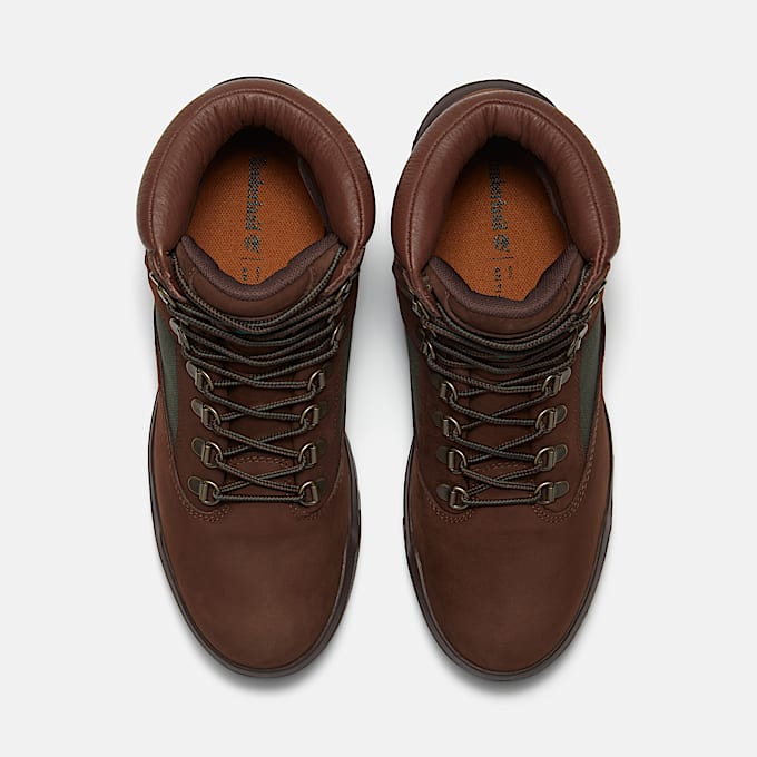 Mens ReEngineered Waterproof Mid Field Boot TBL Dark Brown Nubuck ALT2